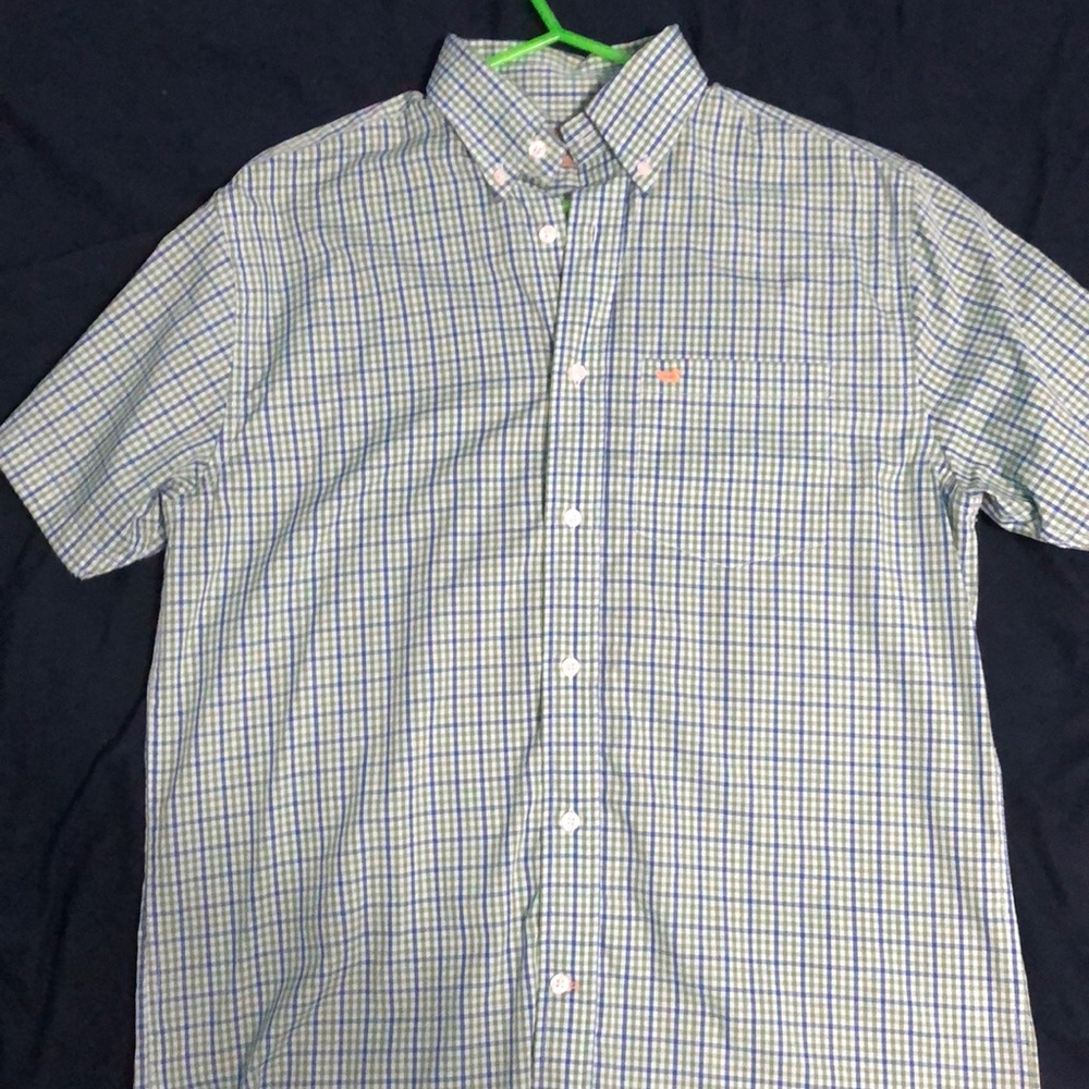 Southern Marsh Short Sleeved Button Down Shirt